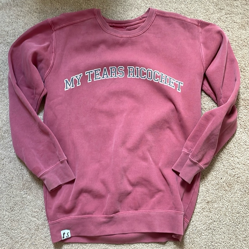 NEW RARE Taylor Swift My Tears Ricochet Sweatshirt Size Small